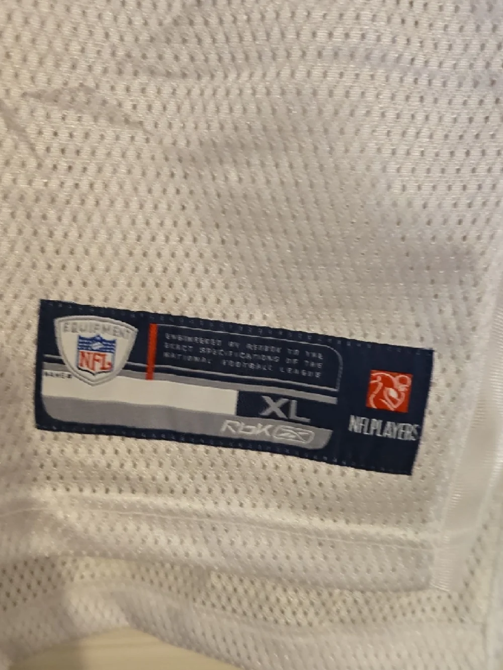 NFL White and Red #10 Football Jersey - Giants Style - Picture 3 of 4